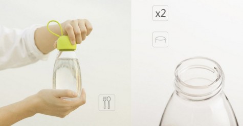 Пляшка для води Xiaomi Emoi H1140 Green 360 мл